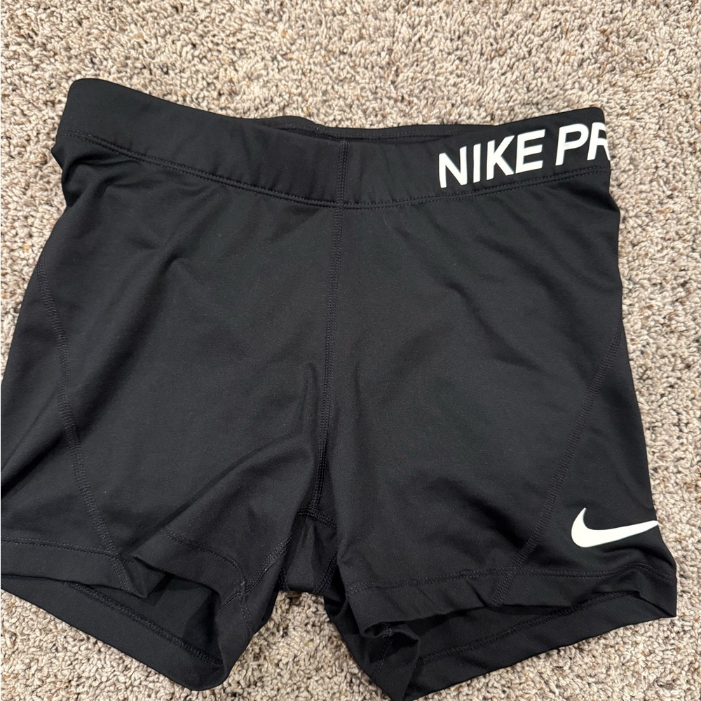 Nike Pro Women's Athletic Black Shorts